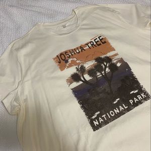 Ivory Joshua Tree t-shirt, 4x